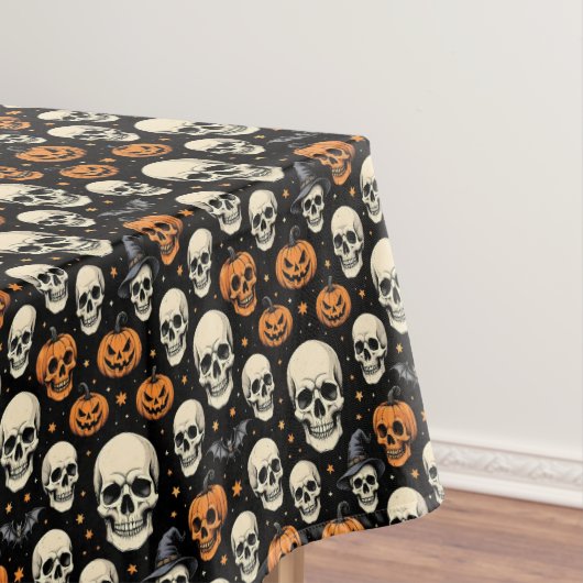 Nappe Crânes pour Halloween (In Situ)