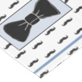 Nappe Cravate de moustache et de cou en tissu (Angle)