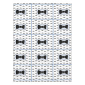 Nappe Cravate de moustache et de cou en tissu (Devant)