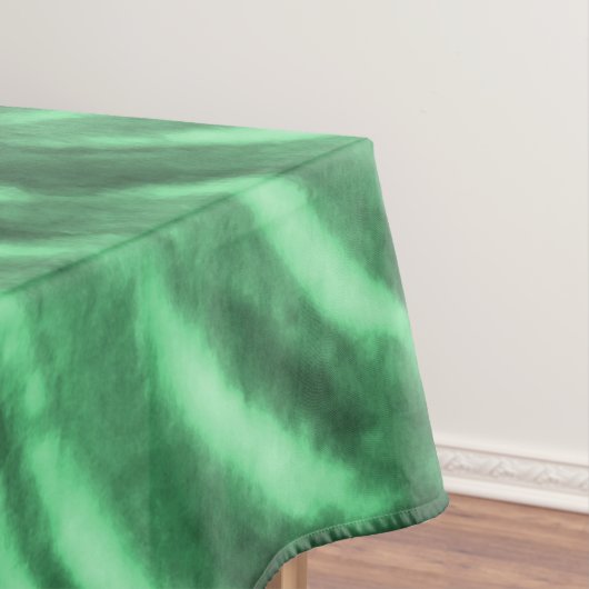 Nappe Cravate-Dye Spirale - Vert (In Situ)