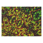 Nappe Cravates déformés de rubans verts brûlés (Devant (Horizontal))