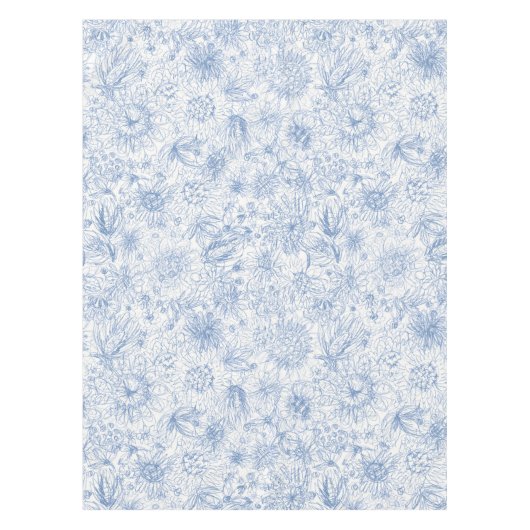 Nappe Crayon de couleur floral (Devant)