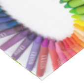 Nappe Crayons colorés de craie (Angle)