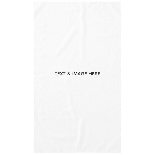 Nappe Créez votre propre blanc (Devant)