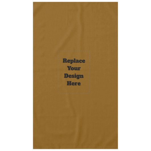 Nappe Créez Votre Propre Brun (Devant)