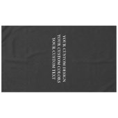 Nappe Créez votre propre personnalisation (Devant (Horizontal))