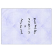 Nappe Créez votre propre personnalisation (Devant (Horizontal))