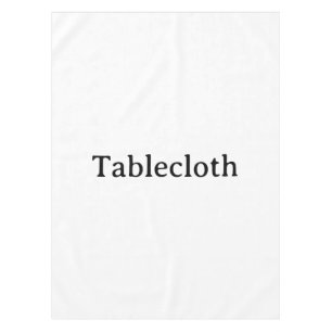 Nappe Créez Votre Propre Promotion de Marque Simple 52"x