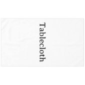 Nappe Créez Votre Propre Promotion de Marque Simple 60"x (Devant (Horizontal))