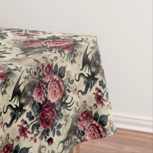 Nappe Crématoire Rose 🔥 - Motif moyen gothique