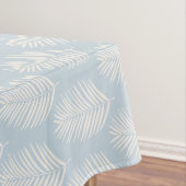Nappe Crème de feuille de palmier et bleu clair (In Situ)