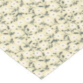 Nappe Crème jaune beurré Motif de marguerite de ferme mo (Angle)