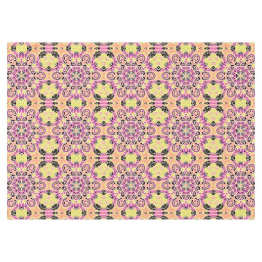 Nappe Crimson, mandala multicolore (Devant (Horizontal))