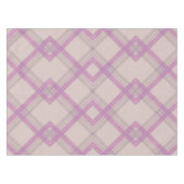 Nappe Crise Joyeux violet & crème, Chèques blancs (Devant (Horizontal))