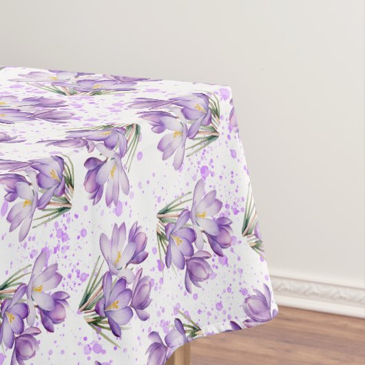 Nappe Crocus Spring Motif Floral (In Situ)
