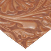 Nappe cuir usiné de pays occidental de motif de (Angle)