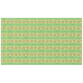 Nappe Cuisine de campagne vintage vert jaune rustique (Devant (Horizontal))