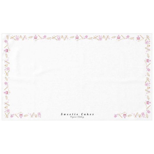 Nappe Cuisine de cuisson à l'or rose Ustensiles & Confec (Devant (Horizontal))