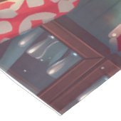 Nappe Cuisine de Noël Chinoise : Noël Festif (Angle)