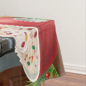 Nappe Cuisine de vacances beagle : Noël festif (In Situ)