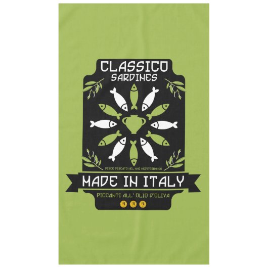 Nappe Cuisine italienne (Devant)