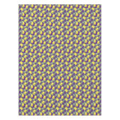 Nappe Cuisine rustique Motif citron violet (Devant)