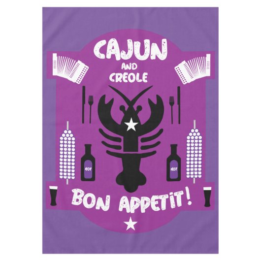 Nappe Cuisines Cajun et Créole (Devant)