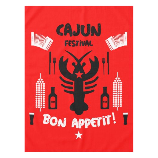 Nappe Cuisiniers cajuns et créoles (Devant)