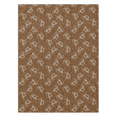 Nappe Cuisson du motif avec le casquette de chef (Devant)