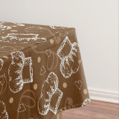 Nappe Cuisson du motif avec le casquette de chef (In Situ)