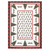 Nappe Cunningham Scottish plaid tartan Christmas Tablec (Devant)