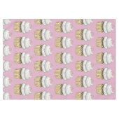Nappe Cupcake Fiançailles doux (Devant (Horizontal))