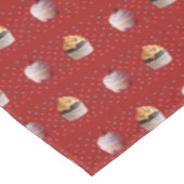 Nappe Cupcakes Cakes Cakes Dots Table personnalisée (Angle)
