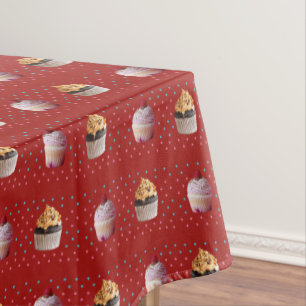 Nappe Cupcakes Cakes Cakes Dots Table personnalisée