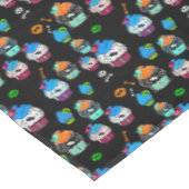 Nappe Cupcakes crâne gothique Kawaii (Angle)