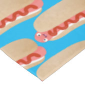 Nappe Curieux hot dog Weiner dessin animé (Angle)