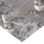 Nappe Curly Birch Bark Tree Rustic Tablecloth (Angle)