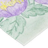 Nappe Custom Kids Artwork, deux mignonnes souris, fleurs (Angle)