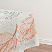Nappe Custom Kids Artwork, deux mignonnes souris, fleurs (In Situ)