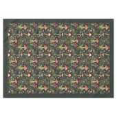 Nappe Custom Nature Tablecloth Mushrooms in Warm Hues (Devant (Horizontal))