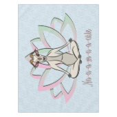 Nappe CUT CHÈQUE YOGA | Namaste GetYerGoat™ (Devant)