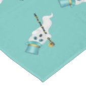 Nappe Cute Blanc Fantômes Aqua Top Chapeaux Cannes Noire (Angle)