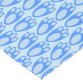 Nappe Cute Blue Baby Boy Bunny Feet Easter Patterned (Angle)