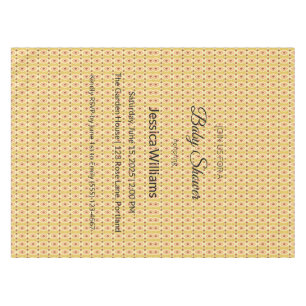 Nappe Cute Boho Baby shower Sexe Neutre, Personnalisable