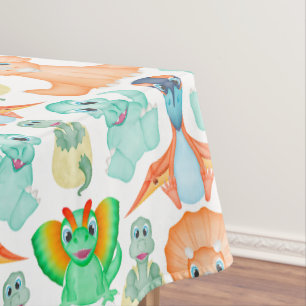 Nappe Cute Boys Aquarelle Jurassic Dinosaur