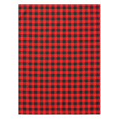 Nappe Cute Buffle Plaid Avec Étoiles Noir & Rouge Rustiq (Devant)