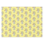 Nappe Cute bunny rabbit with vegetables (Devant (Horizontal))