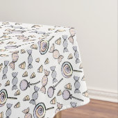Nappe Cute Candy Anniversaire de enfant Blanc (In Situ)