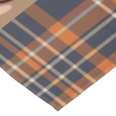 Nappe Cute caricature Thanksgiving dinde et citrouille (Angle)