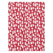 Nappe Cute chat rouge et blanc (Devant)